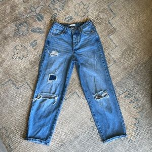 Forever 21 high waisted jeans stretchy